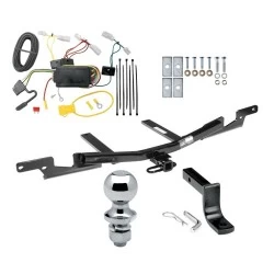 Trailer Tow Hitch For 07-09 Toyota Camry Complete Package w/ Wiring Draw Bar and 1-7/8" Ball
