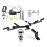 Reese Trailer Tow Hitch For 07-09 Toyota Camry 4 Dr. Sedan Except Hybrid Complete Package w/ Wiring Draw Bar Kit and 2" Ball