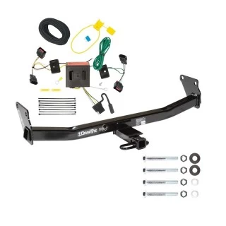 Trailer Tow Hitch For 08-17 Jeep Patriot All Models w/ Wiring Harness Kit
