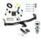 Trailer Tow Hitch For 08-17 Jeep Patriot All Models Complete Package w/ Wiring Draw Bar and 1-7/8" Ball