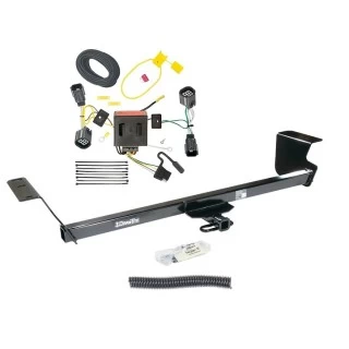 Trailer Tow Hitch For 11-16 Chrysler Town and Country 21-21 Grand Caravan 11-20 Dodge Grand Caravan 12-15 RAM C/V w/ Wiring Harness Kit Class 2 1-1/4" Receiver Draw-Tite