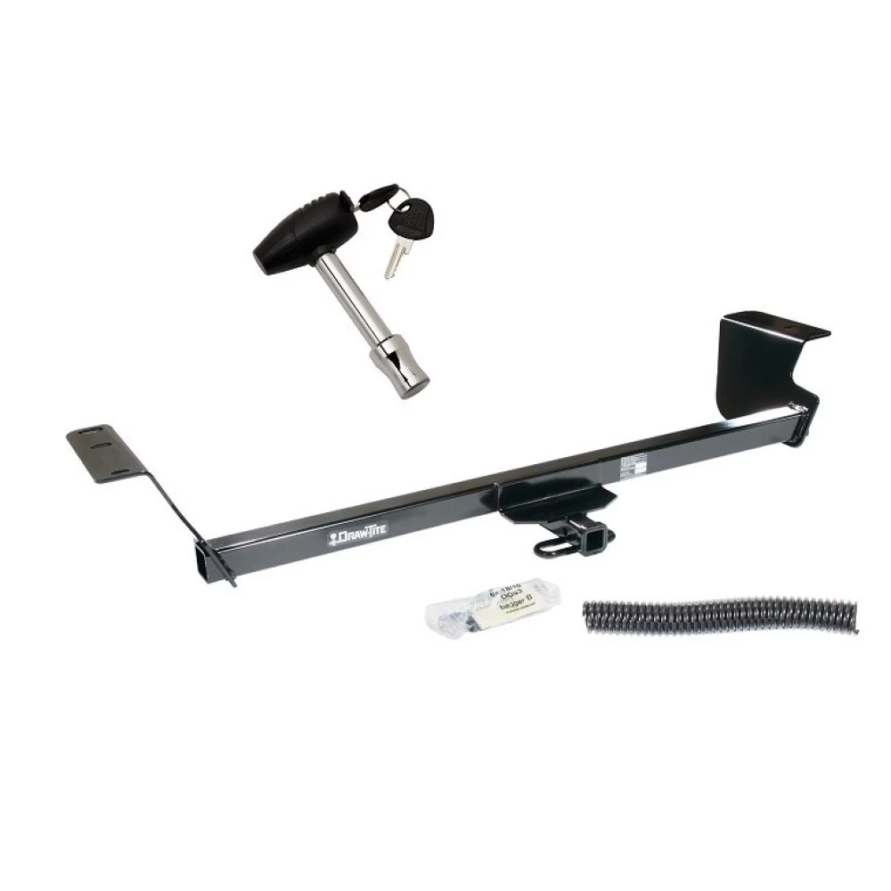 Trailer Tow Hitch For 08-20 Dodge Grand Caravan 08-16 Chrysler Town and Country 2021 Grand Caravan 12-15 Ram C/V 09-14 VW Routan w/ Security Lock Pin Key