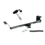 Trailer Tow Hitch For 08-20 Dodge Grand Caravan 08-16 Chrysler Town and Country 2021 Grand Caravan 12-15 Ram C/V 09-14 VW Routan w/ Security Lock Pin Key