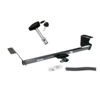 Trailer Tow Hitch For 08-20 Dodge Grand Caravan 08-16 Chrysler Town and Country 2021 Grand Caravan 12-15 Ram C/V 09-14 VW Routan w/ Security Lock Pin Key