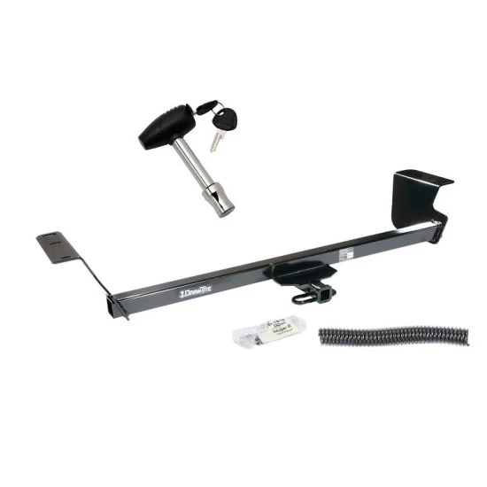 Trailer Tow Hitch For 08-20 Dodge Grand Caravan 08-16 Chrysler Town and Country 2021 Grand Caravan 12-15 Ram C/V 09-14 VW Routan w/ Security Lock Pin Key
