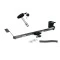 Trailer Tow Hitch For 08-20 Dodge Grand Caravan 08-16 Chrysler Town and Country 2021 Grand Caravan 12-15 Ram C/V 09-14 VW Routan w/ Security Lock Pin Key