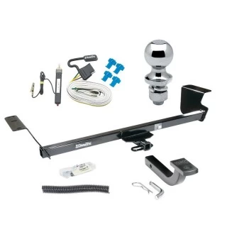 Trailer Tow Hitch For 13-14 Volkswagen Routan All Models Complete Package w/ Wiring Draw Bar and 1-7/8" Ball
