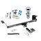 Trailer Tow Hitch For 13-14 Volkswagen Routan All Models Complete Package w/ Wiring Draw Bar and 1-7/8" Ball