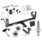 Trailer Tow Hitch For 07-09 Saturn Aura All Models Ultimate Package w/ Wiring Draw Bar Kit Interchange 2" 1-7/8" Ball Lock and Cover