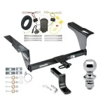 Custom Fit Trailer Hitch Draw-Bar w/ Pin/Clip Wiring Harness (Plug & Play) 1-7/8" Chrome Ball Installation Hardware Installation Instructions 364930 118511 63810 Draw-Tite Trailer Tow Hitch 10-14 Subaru Legacy Sedan Complete Package Wiring Draw Trailer Tow Hitch For 10-14 Subaru Legacy Sedan Complete Package w/ Wiring Draw Bar and 1-7/8" Ball