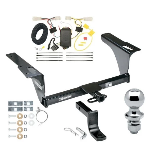 Custom Fit Trailer Hitch Draw-Bar w/ Pin/Clip Wiring Harness (Plug & Play) 1-7/8" Chrome Ball Installation Hardware Installation Instructions 364930 118511 63810 Draw-Tite Trailer Tow Hitch 10-14 Subaru Legacy Sedan Complete Package Wiring Draw Trailer Tow Hitch For 10-14 Subaru Legacy Sedan Complete Package w/ Wiring Draw Bar and 1-7/8" Ball