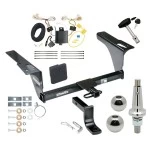 Custom Fit Trailer Hitch Draw-Bar w/ Pin/Clip Wiring Harness (Plug & Play) Interchangeable 2" & 1-7/8" Ball Security Lock Pin Rubber Hitch Plug Cover Installation Hardware Installation Instructions 364930 118671 63802 580407 2211 Draw-T Trailer Tow Hitch For 15-19 Subaru Legacy Sedan Ultimate Package w/ Wiring Draw Bar Kit Interchange 2" 1-7/8" Ball Lock and Cover