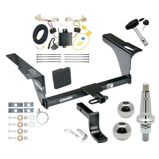 Custom Fit Trailer Hitch Draw-Bar w/ Pin/Clip Wiring Harness (Plug & Play) Interchangeable 2" & 1-7/8" Ball Security Lock Pin Rubber Hitch Plug Cover Installation Hardware Installation Instructions 364930 118671 63802 580407 2211 Draw-T Trailer Tow Hitch For 15-19 Subaru Legacy Sedan Ultimate Package w/ Wiring Draw Bar Kit Interchange 2" 1-7/8" Ball Lock and Cover