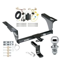Trailer Tow Hitch For 15-19 Subaru Legacy All Models Complete Package w/ Wiring Draw Bar and 1-7/8" Ball