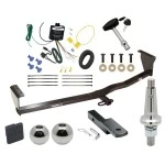 Custom Fit Trailer Hitch Draw-Bar w/ Pin/Clip Wiring Harness (Requires Splicing) Interchangeable 2" & 1-7/8" Ball Security Lock Pin Rubber Hitch Plug Cover Installation Hardware Installation Instructions 365110 119148 63802 580407 2211 Draw Trailer Tow Hitch For 11-13 KIA Sorento All Styles Ultimate Package w/ Wiring Draw Bar Kit Interchange 2" 1-7/8" Ball Lock and Cover