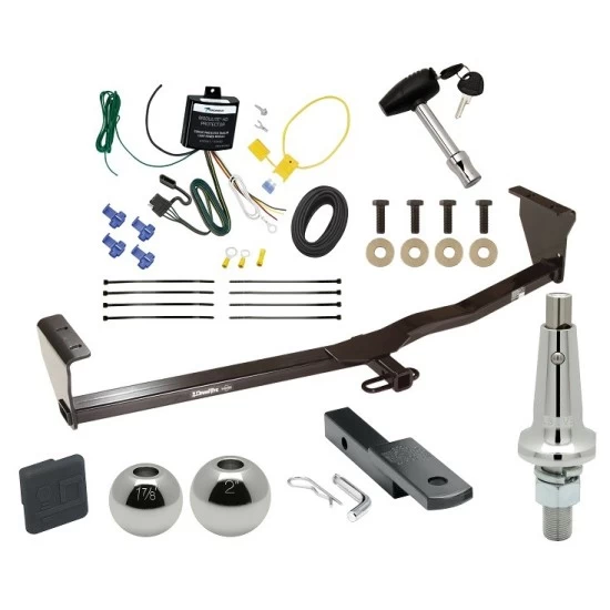Custom Fit Trailer Hitch Draw-Bar w/ Pin/Clip Wiring Harness (Requires Splicing) Interchangeable 2" & 1-7/8" Ball Security Lock Pin Rubber Hitch Plug Cover Installation Hardware Installation Instructions 365110 119148 63802 580407 2211 Draw Trailer Tow Hitch For 11-13 KIA Sorento All Styles Ultimate Package w/ Wiring Draw Bar Kit Interchange 2" 1-7/8" Ball Lock and Cover