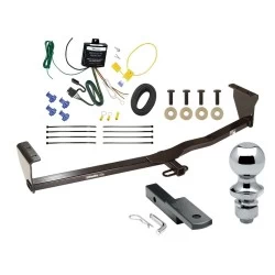 Trailer Tow Hitch For 11-13 KIA Sorento All Styles Complete Package w/ Wiring Draw Bar and 1-7/8" Ball