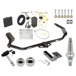 Custom Fit Trailer Hitch Draw-Bar w/ Pin/Clip Wiring Harness (Plug & Play) Interchangeable 2" & 1-7/8" Ball Security Lock Pin Rubber Hitch Plug Cover Installation Hardware Installation Instructions 365120 118482 63802 580407 2211 Draw-T Trailer Tow Hitch For 09-16 Toyota Venza Class 2 Ultimate Package w/ Wiring Draw Bar Kit Interchange 2" 1-7/8" Ball Lock and Cover
