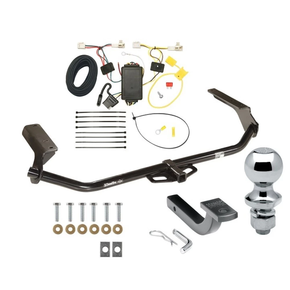 Custom Fit Trailer Hitch Draw-Bar w/ Pin/Clip Wiring Harness (Plug & Play) 1-7/8" Chrome Ball Installation Hardware Installation Instructions 365120 118482 63810 Draw-Tite Trailer Tow Hitch 09-16 Toyota Venza Complete Package Wiring Draw Bar and Trailer Tow Hitch For 09-16 Toyota Venza Complete Package w/ Wiring Draw Bar and 1-7/8" Ball