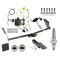 Trailer Tow Hitch For 15-20 Toyota Sienna Exc SE Ultimate Package w/ Wiring Draw Bar Kit Interchange 2" 1-7/8" Ball Lock and Cover