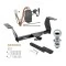 Trailer Tow Hitch For 14-18 Subaru Forester Complete Package w/ Wiring Draw Bar and 1-7/8" Ball