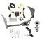 Trailer Tow Hitch For 13-16 Ford Escape Class 2 Complete Package w/ Wiring Draw Bar and 1-7/8" Ball