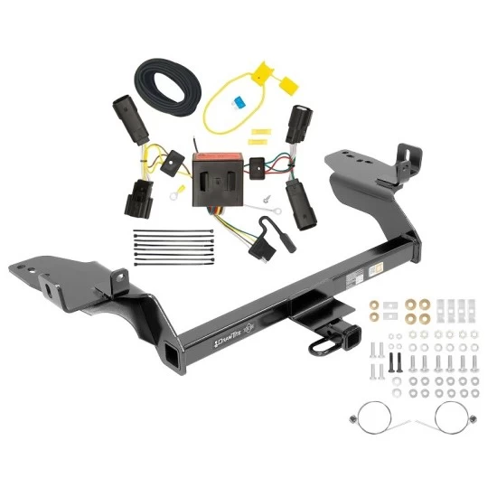 Trailer Tow Hitch For 13-16 Ford Escape All Models w/ Plug & Play Wiring Kit