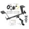 Trailer Tow Hitch For 13-18 Lexus ES350 All Models Complete Package w/ Wiring Draw Bar and 1-7/8" Ball