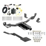 Trailer Tow Hitch For 13-19 Chevy Malibu Except LTZ & Canada Models w/ Plug & Play Wiring Kit