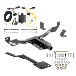 Trailer Tow Hitch For 13-19 Chevy Malibu Except LTZ & Canada Models w/ Plug & Play Wiring Kit