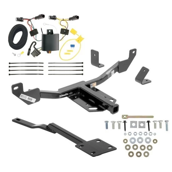 Trailer Tow Hitch For 13-19 Chevy Malibu Except LTZ & Canada Models w/ Plug & Play Wiring Kit