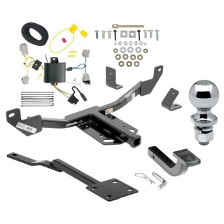 Trailer Tow Hitch For 14-20 Chevrolet Impala (New Body Style) Class 2 Complete Package w/ Wiring Draw Bar Kit and 2" Ball