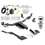 Custom Fit Trailer Hitch Draw-Bar w/ Pin/Clip Wiring Harness (Plug & Play) 1-7/8" Chrome Ball Installation Hardware Installation Instructions 365380 118602 63810 Draw-Tite Trailer Tow Hitch 14-19 Chevrolet Malibu LTZ Except Canada Models Complet Trailer Tow Hitch For 14-19 Chevrolet Malibu LTZ Except Canada Models Complete Package w/ Wiring Draw Bar and 1-7/8" Ball