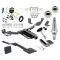 Trailer Tow Hitch For 11-17 Buick Regal 13-15 Chevy Malibu (2016 Old Body) 13-19 Cadillac XTS Class 2 Ultimate Package w/ Wiring Draw Bar Kit Interchange 2" 1-7/8" Ball Lock and Cover