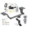 Trailer Tow Hitch For 12-17 Toyota Camry All Models Class 2 Complete Package w/ Wiring Draw Bar and 1-7/8" Ball