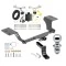 Trailer Tow Hitch For 13-18 Toyota Avalon All Models Class 2 Complete Package w/ Wiring Draw Bar and 1-7/8" Ball