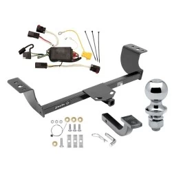 Trailer Tow Hitch For 05-10 Chrysler 300 05-08 Dodge Magnum Complete Package w/ Wiring Draw Bar and 1-7/8" Ball