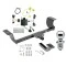 Trailer Tow Hitch For 15-23 Dodge Charger All Models Complete Package w/ Wiring Draw Bar and 1-7/8" Ball