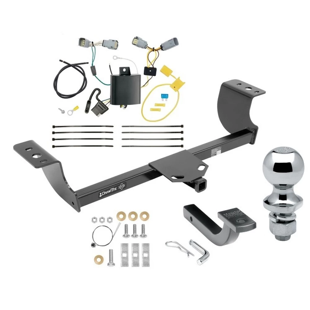 Custom Fit Trailer Hitch Draw-Bar w/ Pin/Clip Wiring Harness (Plug & Play) 1-7/8" Chrome Ball Installation Hardware Installation Instructions 365480 118658 63810 Draw-Tite Trailer Tow Hitch 15-23 Chrysler 300 Complete Package Wiring Draw Bar and Trailer Tow Hitch For 15-23 Chrysler 300 Complete Package w/ Wiring Draw Bar and 1-7/8" Ball
