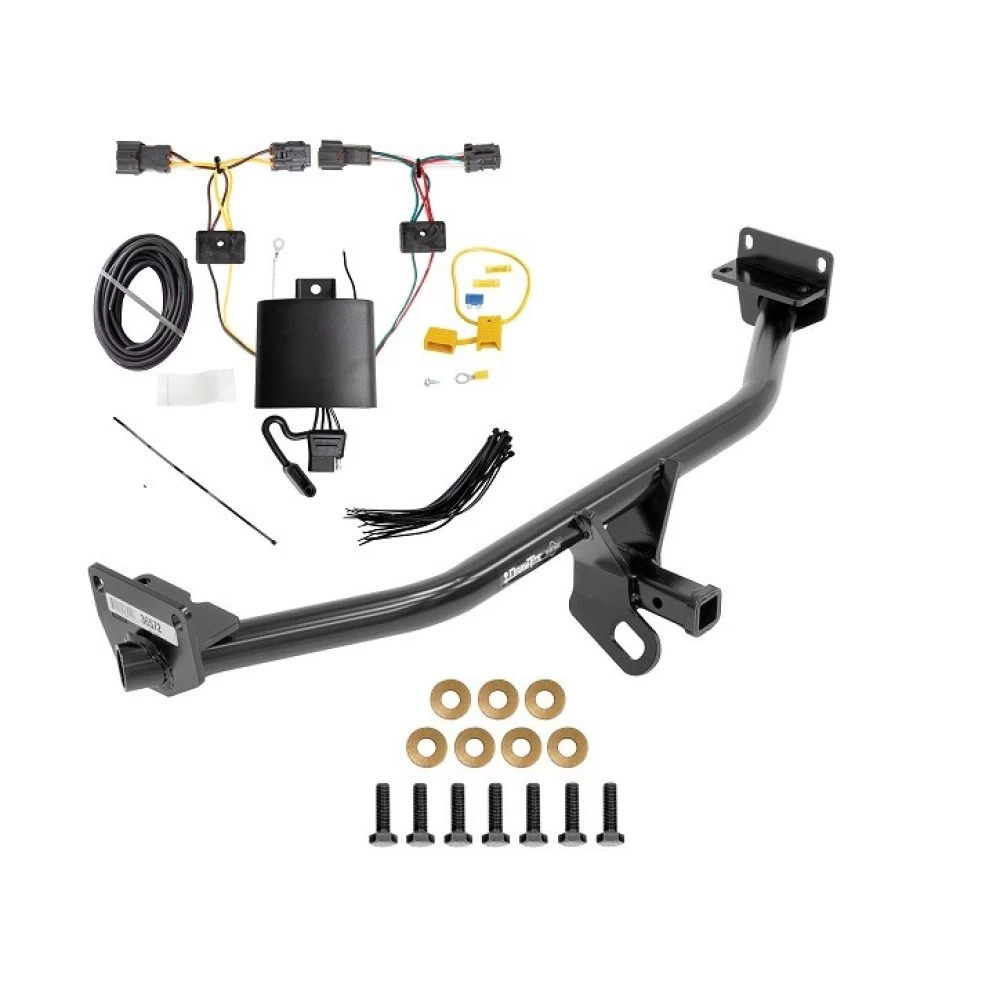 Trailer Tow Hitch For 19-21 Hyundai Tucson Except Night Edition Class 2 w/ Plug & Play Wiring Kit
