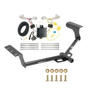 Trailer Tow Hitch For 13-18 Toyota RAV4 All Models Class 2 w/ Plug & Play Wiring Kit