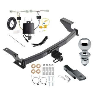 Trailer Tow Hitch For 22-25 Mazda CX-5 All Models Complete Package w/ Wiring Draw Bar and 2" Ball