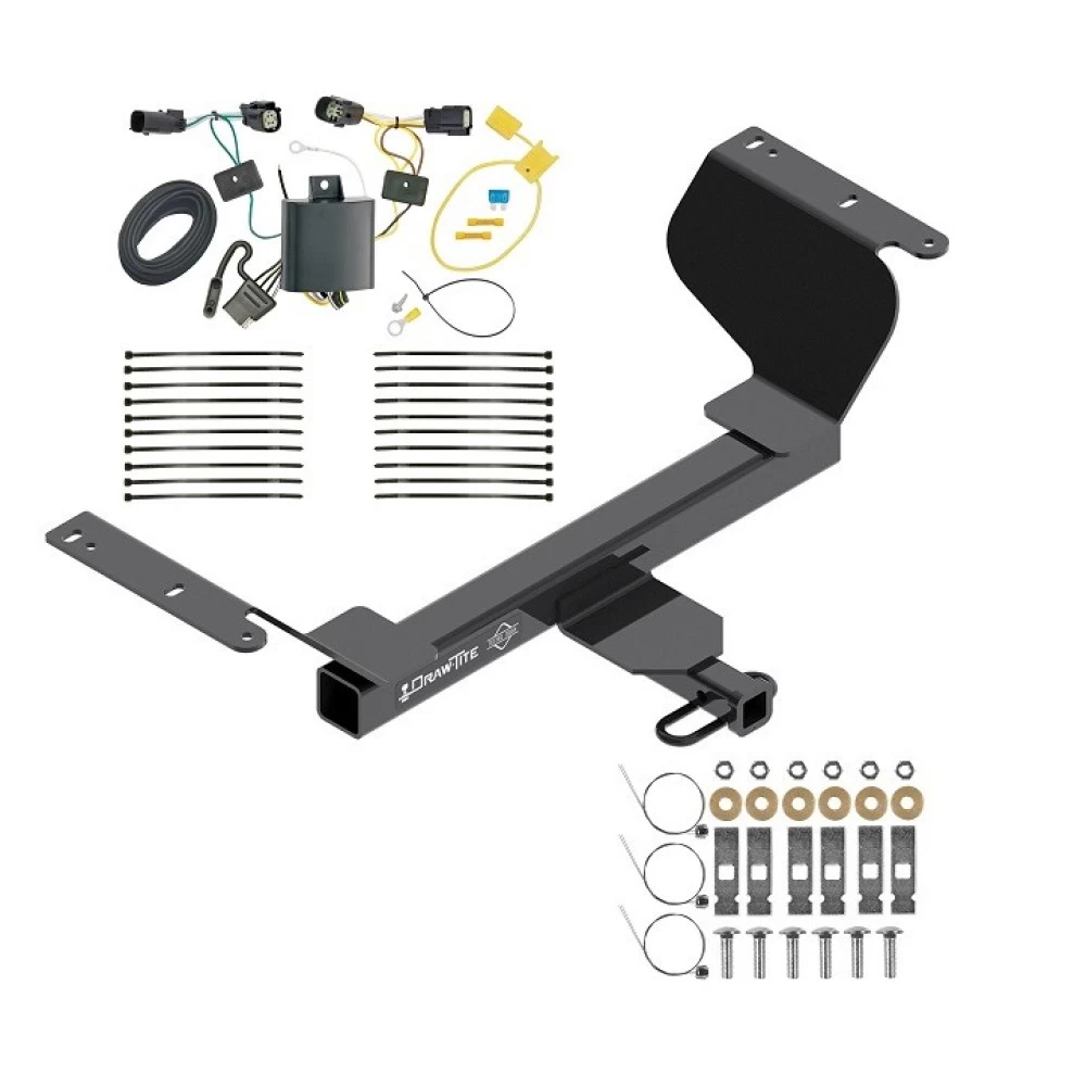 Trailer Hitch w/ Wiring For 18-24 Chevrolet Equinox Gasoline, Premier Class 2 1-1/4" Tow Receiver Draw-Tite Tekonsha