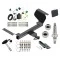 Trailer Tow Hitch For 18-21 Chevy Equinox Except Premier or Models w/1.6L Diesel Class 2 Ultimate Package w/ Wiring Draw Bar Kit Interchange 2" 1-7/8" Ball Lock and Cover