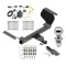Trailer Tow Hitch For 18-24 Chevrolet Equinox Gasoline, Premier Class 2 Complete Package w/ Wiring Draw Bar Kit and 2" Ball