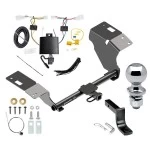 Trailer Tow Hitch For 19-22 Toyota Avalon Complete Package w/ Wiring Draw Bar and 2" Ball
