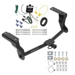 Trailer Tow Hitch For 16-26 Subaru Crosstrek Hybrid w/ Wiring Harness Kit Class 2 1-1/4" Receiver Draw-Tite