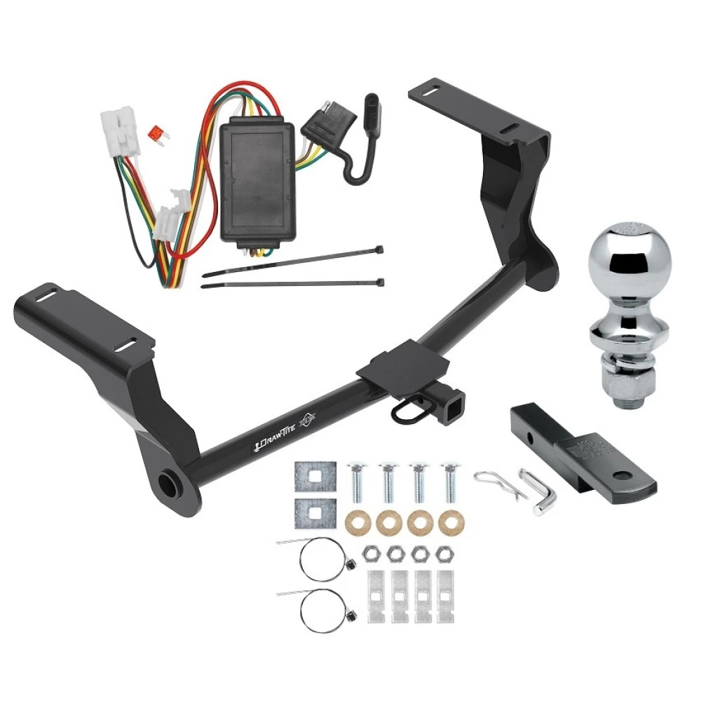 Custom Fit Trailer Hitch Draw-Bar w/ Pin/Clip Wiring Harness (Plug & Play) 1-7/8" Chrome Ball Installation Hardware Installation Instructions 366440 118467 63810 Draw-Tite Trailer Tow Hitch 16-23 Subaru Crosstrek Except Hybrid Complete Package W Trailer Tow Hitch For 16-24 Subaru Crosstrek Except Hybrid Complete Package w/ Wiring Draw Bar and 1-7/8" Ball