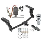 Custom Fit Trailer Hitch Draw-Bar w/ Pin/Clip Wiring Harness (Plug & Play) 1-7/8" Chrome Ball Installation Hardware Installation Instructions 366440 118467 63810 Draw-Tite Trailer Tow Hitch 16-23 Subaru Crosstrek Except Hybrid Complete Package W Trailer Tow Hitch For 16-24 Subaru Crosstrek Except Hybrid Complete Package w/ Wiring Draw Bar and 1-7/8" Ball