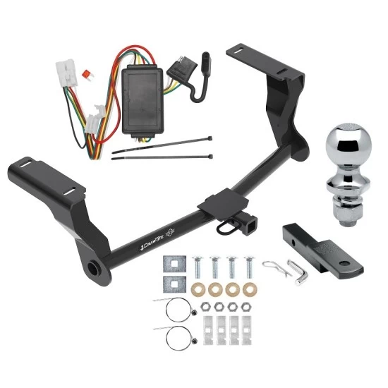 Custom Fit Trailer Hitch Draw-Bar w/ Pin/Clip Wiring Harness (Plug & Play) 1-7/8" Chrome Ball Installation Hardware Installation Instructions 366440 118467 63810 Draw-Tite Trailer Tow Hitch 16-23 Subaru Crosstrek Except Hybrid Complete Package W Trailer Tow Hitch For 16-24 Subaru Crosstrek Except Hybrid Complete Package w/ Wiring Draw Bar and 1-7/8" Ball